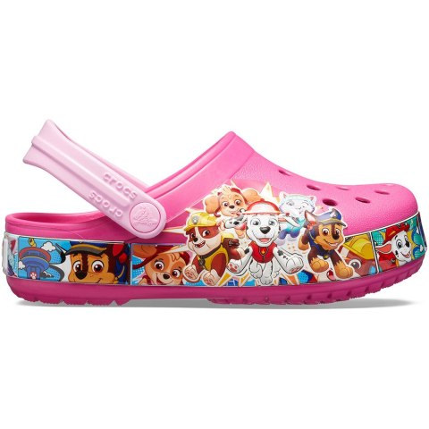 Crocs Chodaki dla dzieci Crocs Fl Paw Patrol Band Clog różowe 205509 670 Crocs Chodaki dla dzieci Crocs Fl Paw Patrol Band Clog różowe 205509 670