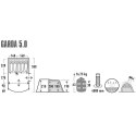 High Peak Namiot High Peak Garda 5.0 szaro-zielony 11823 High Peak Namiot High Peak Garda 5.0 szaro-zielony 11823