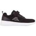 Kappa Buty dla dzieci Kappa Ces K czarno-białe 260798K 1110 Kappa Buty dla dzieci Kappa Ces K czarno-białe 260798K 1110