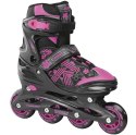 Roces Łyżworolki Roces Jokey 3.0 Girl czarno-różowe 400846 02 Roces Łyżworolki Roces Jokey 3.0 Girl czarno-różowe 400846 02