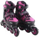 Roces Łyżworolki Roces Jokey 3.0 Girl czarno-różowe 400846 02 Roces Łyżworolki Roces Jokey 3.0 Girl czarno-różowe 400846 02