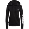 Adidas Bluza damska adidas Essentials Linear Ful zipp Hoodie czarna GL0791