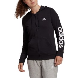 Adidas Bluza damska adidas Essentials Linear Ful zipp Hoodie czarna GL0791