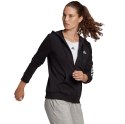 Adidas Bluza damska adidas Essentials Linear Ful zipp Hoodie czarna GL0791