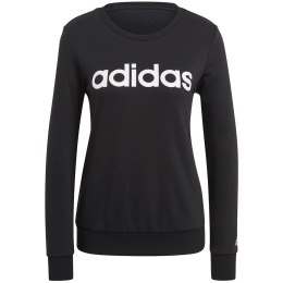 Adidas Bluza damska adidas Essentials Linear Sweatshirt czarna GL0718