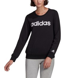 Adidas Bluza damska adidas Essentials Linear Sweatshirt czarna GL0718