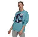 Adidas Bluza damska adidas uforu Sweatshirt niebieska GS3893 Adidas Bluza damska adidas uforu Sweatshirt niebieska GS3893