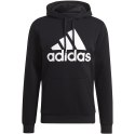 Adidas Bluza męska adidas Essentials Fleece Big Logo Hoodie czarna GK9220