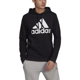 Adidas Bluza męska adidas Essentials Fleece Big Logo Hoodie czarna GK9220
