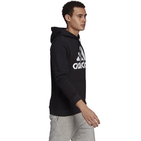 Adidas Bluza męska adidas Essentials Fleece Big Logo Hoodie czarna GK9220 Adidas Bluza męska adidas Essentials Fleece Big Logo Hoodie czarna GK9220