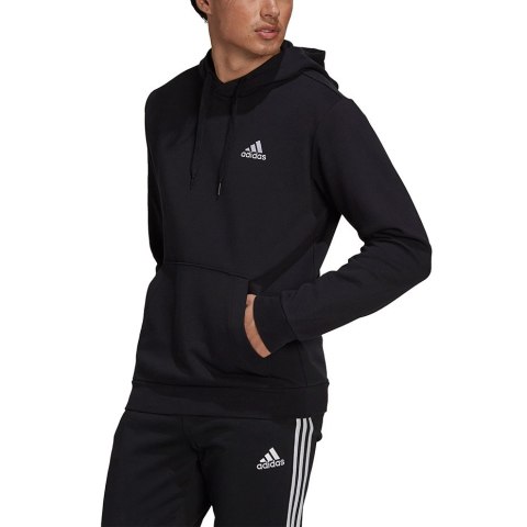 Adidas Bluza męska adidas Essentials Fleece czarna GV5294 Adidas Bluza męska adidas Essentials Fleece czarna GV5294