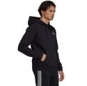 Adidas Bluza męska adidas Essentials Fleece czarna GV5294