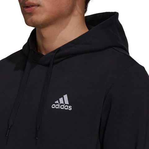 Adidas Bluza męska adidas Essentials Fleece czarna GV5294 Adidas Bluza męska adidas Essentials Fleece czarna GV5294