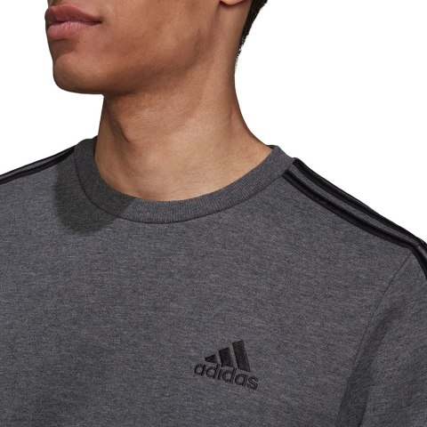 Adidas Bluza męska adidas Essentials Fleece szara H12166 Adidas Bluza męska adidas Essentials Fleece szara H12166