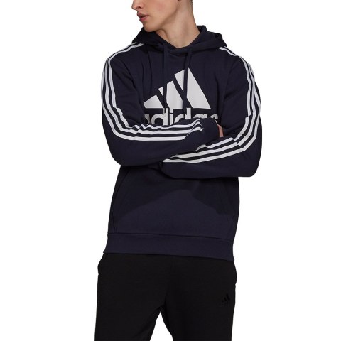 Adidas Bluza męska adidas Essentials Hoodie granatowa H14642 Adidas Bluza męska adidas Essentials Hoodie granatowa H14642