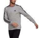 Adidas Bluza męska adidas Essentials Sweatshirt szara GK9110 Adidas Bluza męska adidas Essentials Sweatshirt szara GK9110