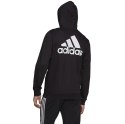 Adidas Bluza męska adidas M BL FT FZ HD czarna GK9044