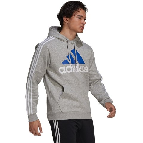 Adidas Bluza męska adidas Mens Essentials Hoodie szara GV5249 Adidas Bluza męska adidas Mens Essentials Hoodie szara GV5249