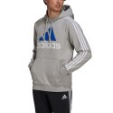 Adidas Bluza męska adidas Mens Essentials Hoodie szara GV5249