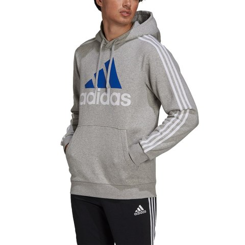 Adidas Bluza męska adidas Mens Essentials Hoodie szara GV5249 Adidas Bluza męska adidas Mens Essentials Hoodie szara GV5249