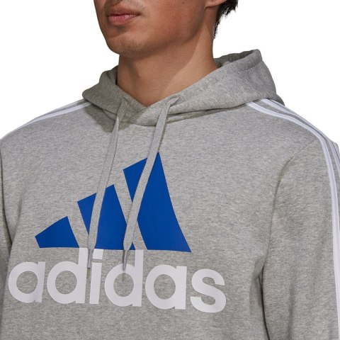 Adidas Bluza męska adidas Mens Essentials Hoodie szara GV5249 Adidas Bluza męska adidas Mens Essentials Hoodie szara GV5249