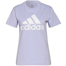 Adidas Koszulka damska adidas Loungewear Essentials Logo Tee fioletowa H07809