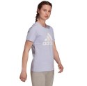 Adidas Koszulka damska adidas Loungewear Essentials Logo Tee fioletowa H07809