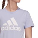 Adidas Koszulka damska adidas Loungewear Essentials Logo Tee fioletowa H07809