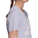 Adidas Koszulka damska adidas Loungewear Essentials Logo Tee fioletowa H07809