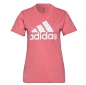 Adidas Koszulka damska adidas Loungewear Essentials Logo Tee różowa H07811