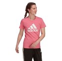 Adidas Koszulka damska adidas Loungewear Essentials Logo Tee różowa H07811