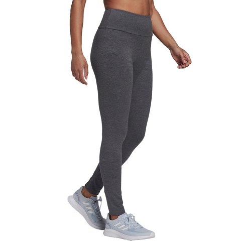 Adidas Legginsy damskie adidas Essentials High-W szare H07783 Adidas Legginsy damskie adidas Essentials High-W szare H07783