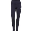 Adidas Legginsy damskie adidas Essentials High-Waisted Logo Leggings granatowe H07781 Adidas Legginsy damskie adidas Essentials High-Waisted Logo Leggings granatowe H07781