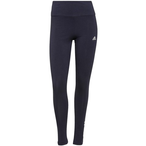 Adidas Legginsy damskie adidas Essentials High-Waisted Logo Leggings granatowe H07781 Adidas Legginsy damskie adidas Essentials High-Waisted Logo Leggings granatowe H07781