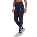 Adidas Legginsy damskie adidas Essentials High-Waisted Logo Leggings granatowe H07781 Adidas Legginsy damskie adidas Essentials High-Waisted Logo Leggings granatowe H07781