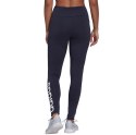 Adidas Legginsy damskie adidas Essentials High-Waisted Logo Leggings granatowe H07781 Adidas Legginsy damskie adidas Essentials High-Waisted Logo Leggings granatowe H07781