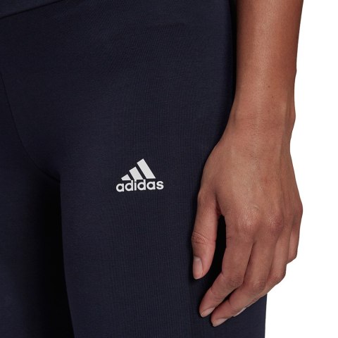 Adidas Legginsy damskie adidas Essentials High-Waisted Logo Leggings granatowe H07781 Adidas Legginsy damskie adidas Essentials High-Waisted Logo Leggings granatowe H07781