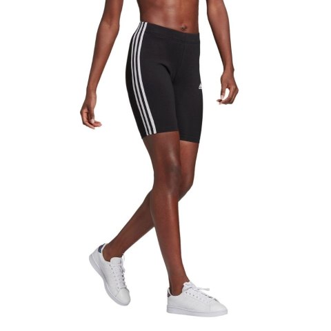 Adidas Spodenki damskie adidas Essentials 3-Stri czarne GR3866 Adidas Spodenki damskie adidas Essentials 3-Stri czarne GR3866