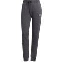 Adidas Spodnie damskie adidas Essentials Slim Tapered Cuffed Pant ciemnoszare HA0265 Adidas Spodnie damskie adidas Essentials Slim Tapered Cuffed Pant ciemnoszare HA0265