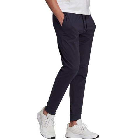 Adidas Spodnie męskie adidas Essentials Single granatowe GK9259 Adidas Spodnie męskie adidas Essentials Single granatowe GK9259