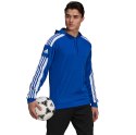 Adidas teamwear Bluza męska adidas Squadra 21 Hoodie niebieska GP6436