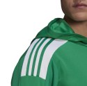 Adidas teamwear Bluza męska adidas Squadra 21 Hoodie zielona GP6437