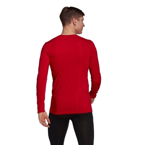 Adidas teamwear Koszulka męska adidas Compression Long Sleeve Tee czerwona GU7336 Adidas teamwear Koszulka męska adidas Compression Long Sleeve Tee czerwona GU7336