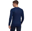 Adidas teamwear Koszulka męska adidas Compression Long Sleeve Tee granatowa GU7338