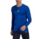 Adidas teamwear Koszulka męska adidas Compression Long Sleeve Tee niebieska GU7335 Adidas teamwear Koszulka męska adidas Compression Long Sleeve Tee niebieska GU7335