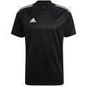 Adidas teamwear Koszulka męska adidas Condivo 21 JSY czarna GJ6790 Adidas teamwear Koszulka męska adidas Condivo 21 JSY czarna GJ6790