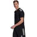 Adidas teamwear Koszulka męska adidas Condivo 21 JSY czarna GJ6790 Adidas teamwear Koszulka męska adidas Condivo 21 JSY czarna GJ6790