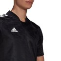 Adidas teamwear Koszulka męska adidas Condivo 21 JSY czarna GJ6790 Adidas teamwear Koszulka męska adidas Condivo 21 JSY czarna GJ6790