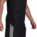 Adidas teamwear Koszulka męska adidas Condivo 21 JSY czarna GJ6790 Adidas teamwear Koszulka męska adidas Condivo 21 JSY czarna GJ6790