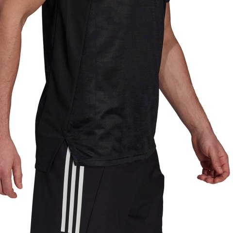 Adidas teamwear Koszulka męska adidas Condivo 21 JSY czarna GJ6790 Adidas teamwear Koszulka męska adidas Condivo 21 JSY czarna GJ6790